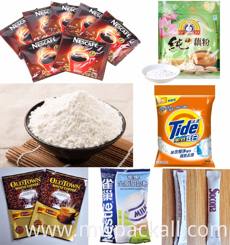 High accuracy automatic 5g 10g 15g rice sugar sachet pouch honey stick filling packing machine